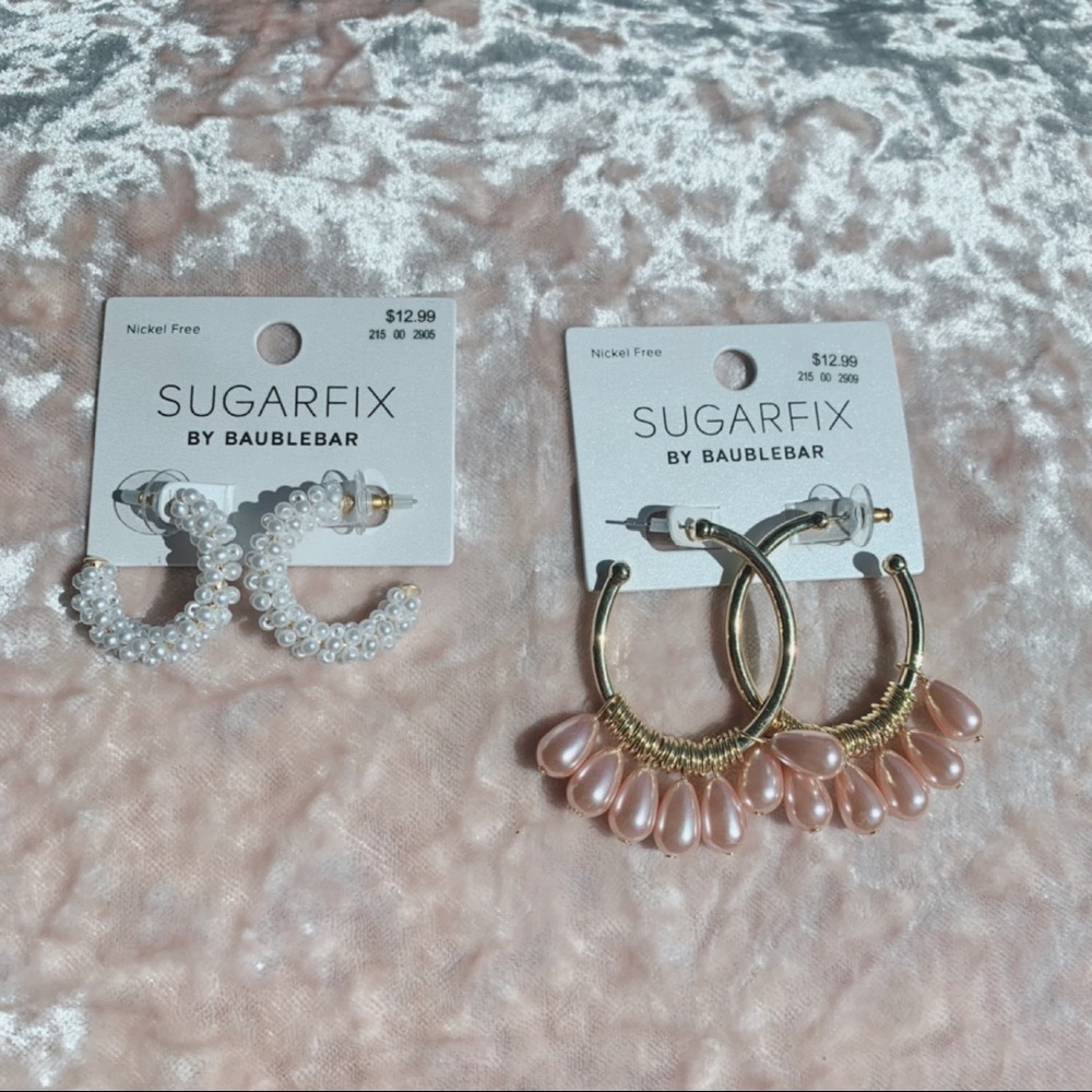Baublebar Sugarfix pearl earrings